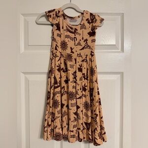 Moana Inspired Bamboo Twirl Dress and Shorts